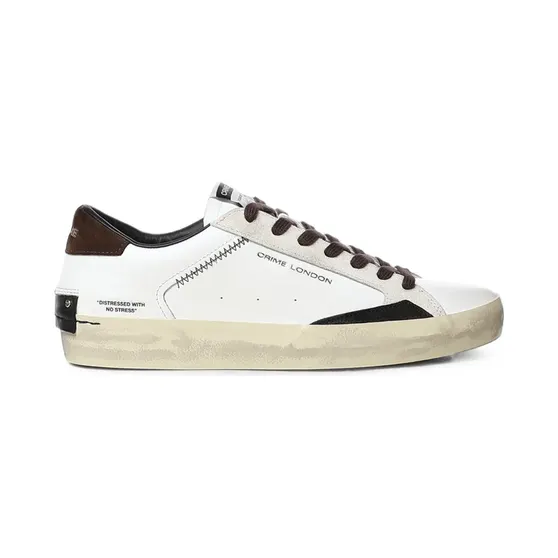 Crime London Distressed leather “White” (10003AA9)