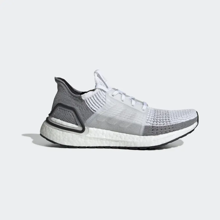 Adidas UltraBoost 19 ‘Grey White’ Cloud White/Crystal White/Grey Two (B75880)
