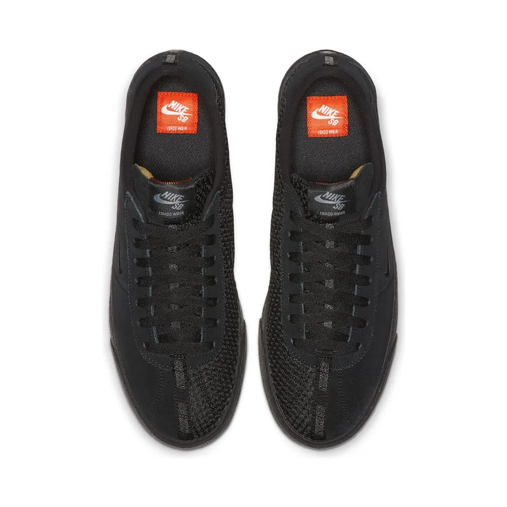 Nike SB Bruin ISO Ishod Wair Black Black/Black-Safety Orange (CN8827-001)