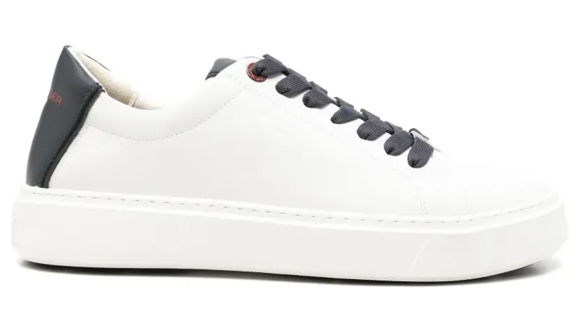 Alexander Smith London Man logo-print leather sneakers – Wit (ALBELDM)