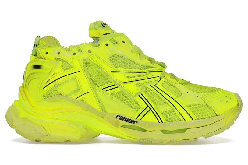 Balenciaga Runner Fluorescent Yellow (677403W3RB47500)