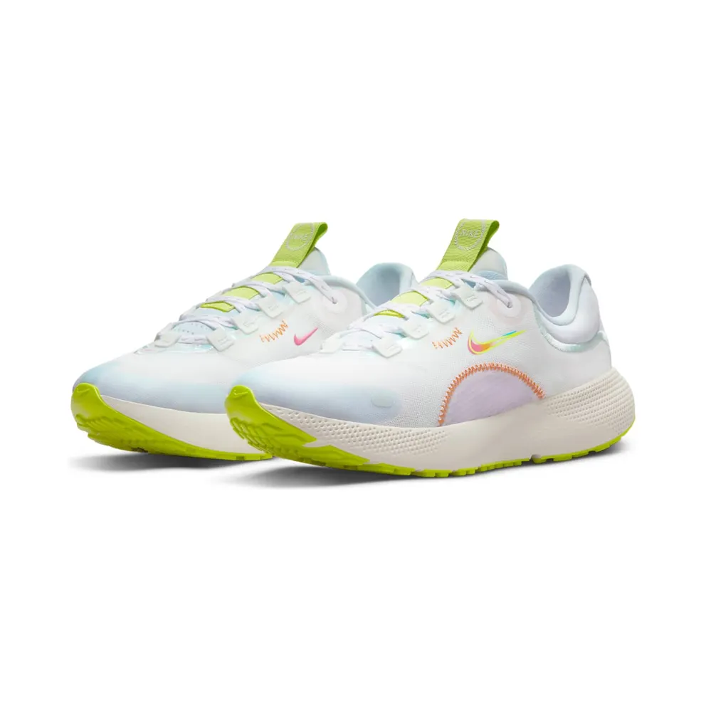 Nike React Escape Runen (straat) “Summit White / Aura / Barely Green / Multi-Colour” (DN2652-100)
