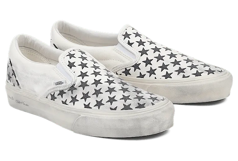 Vans Vault OG Classic Slip-On LX Bianca Chandon Black White (VN0A3QXYBA2)