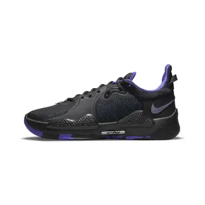 Nike PG 5 “Black / Lapis / Bright Crimson / Metallic Silver” (CW3143-004)