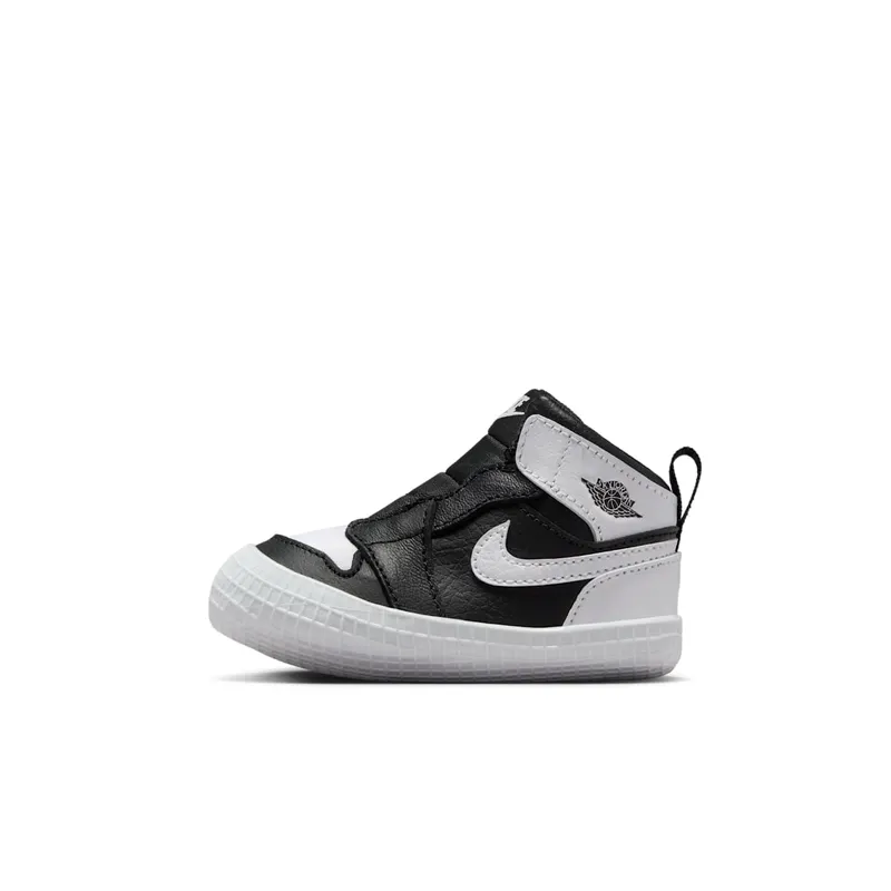 Jordan 1 Crib Bootie Black White (AT3745-010)