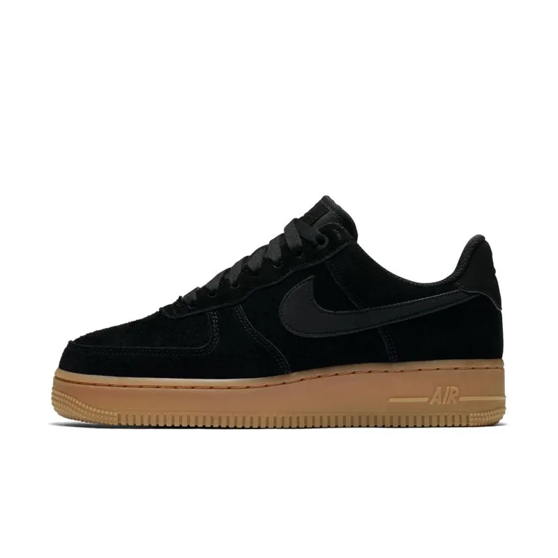 Nike Air Force 1 Low Black Gum (W) Black/Black-Gum Medium Brown (AA0287-002)