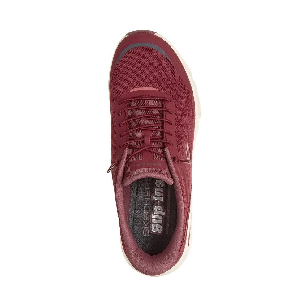 Skechers Slip-ins: Glide-Step Gratify “Everyday Bliss Sneaker Dark Red” (104616DKRD)