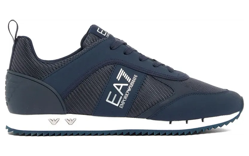 Ea7 Emporio Armani sneaker Sky Captain / Silver / White (7X000337AF18613MZ59211)