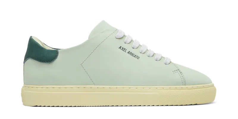 Axel Arigato Clean 90 Sneaker “Light Green,Dark Green” (F4662001)