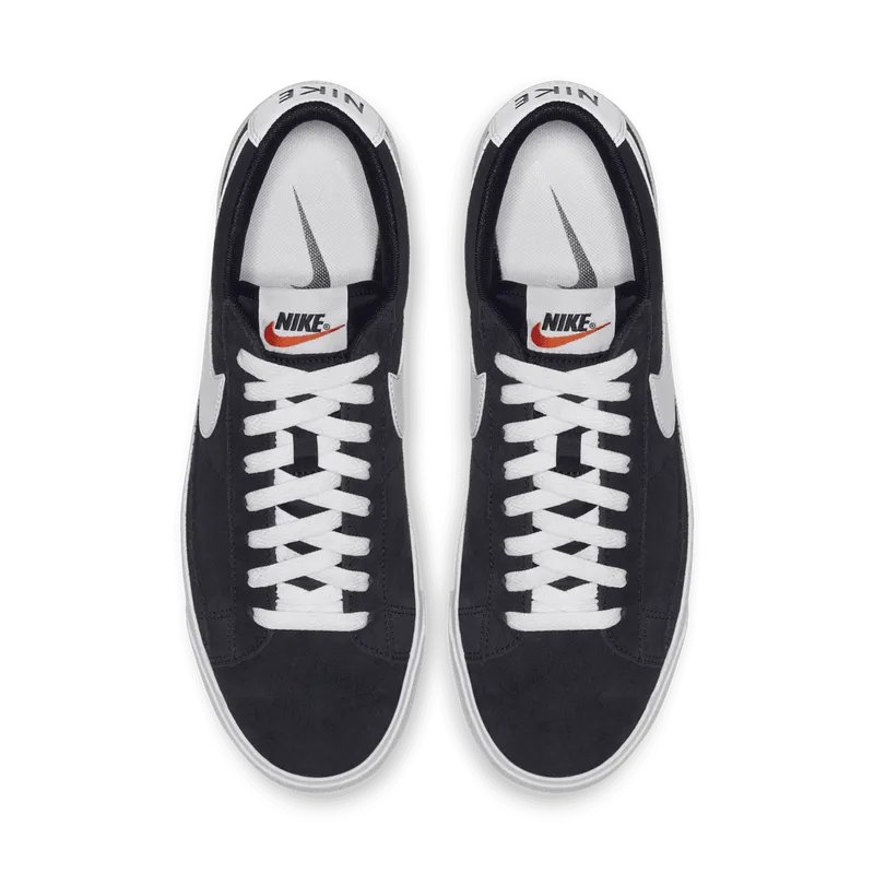 Nike Blazer Low Premium Vintage Suede Black (538402-004)