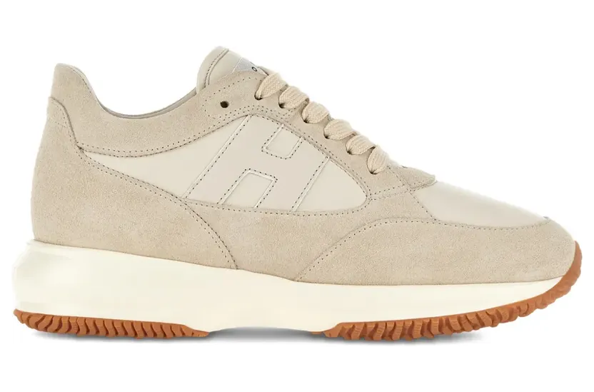 Hogan Sneakers aus Wildleder – Nude (HXW7130GC60UIT)