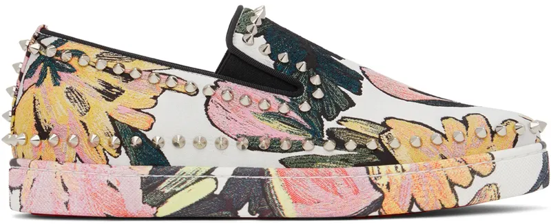 Christian Louboutin Multicolor Pik Boat (1220625)