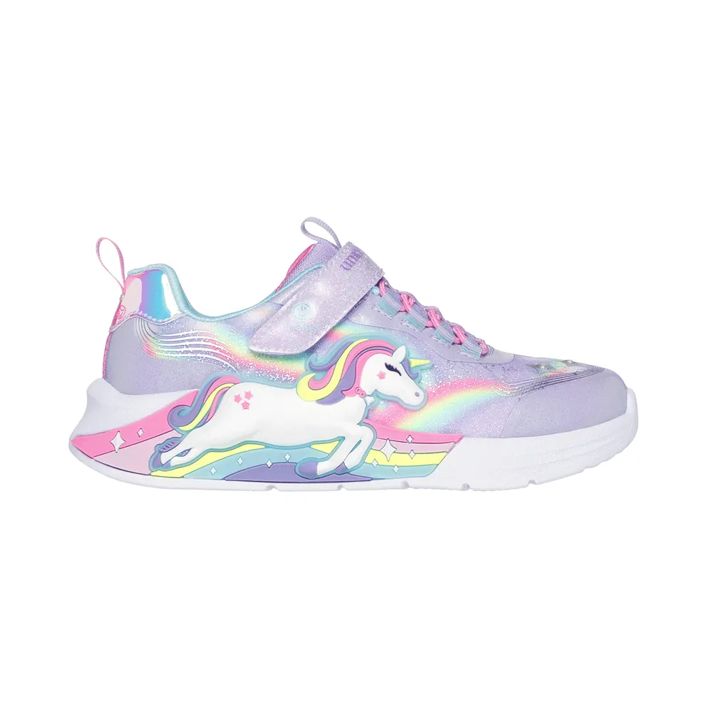Skechers S-Lights: Unicorn Chaser Sneaker Lavendel