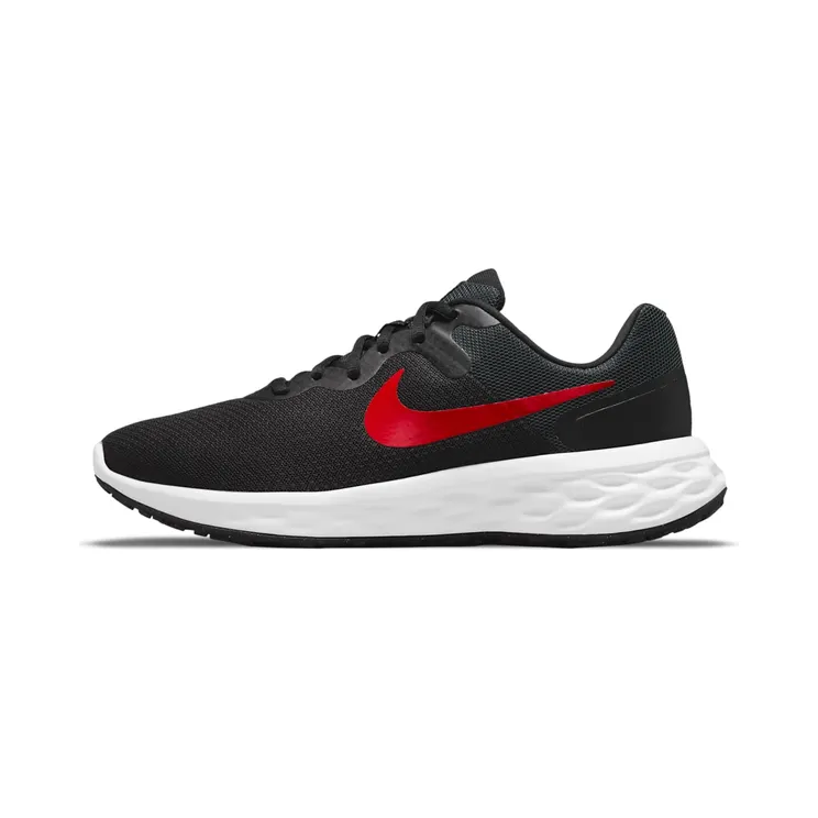 Nike Revolution 6 Next Nature “Black / Anthracite / University Red” (DC3728-005)