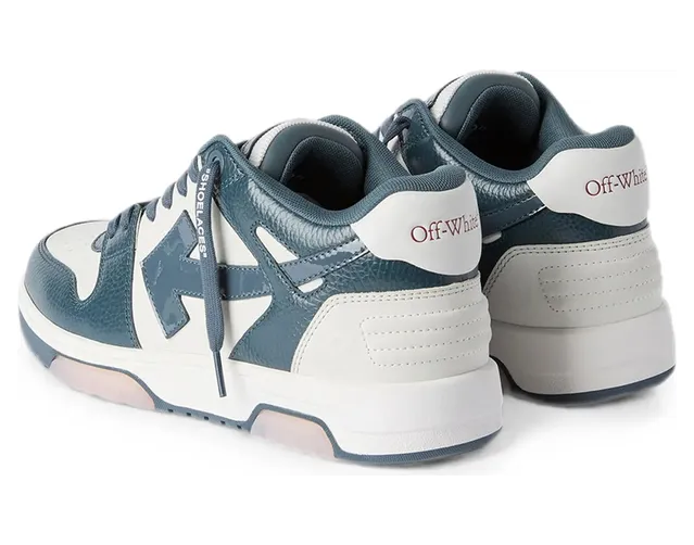 Off-white Leather Lace-up “White/White” (OF05736430 WHBLU) (2)