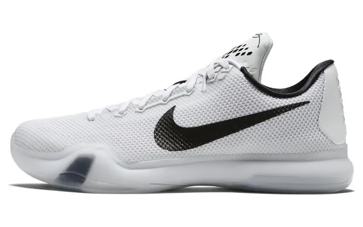 Nike Kobe 10 ‘Fundamentals’ White/Black-Wolf Grey (705317-100)