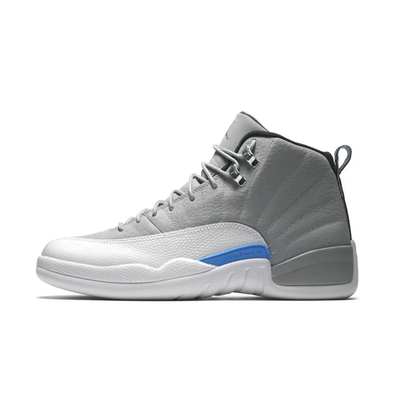 Air Jordan Nike AJ XII 12 Retro Grey University Blue (130690-007)