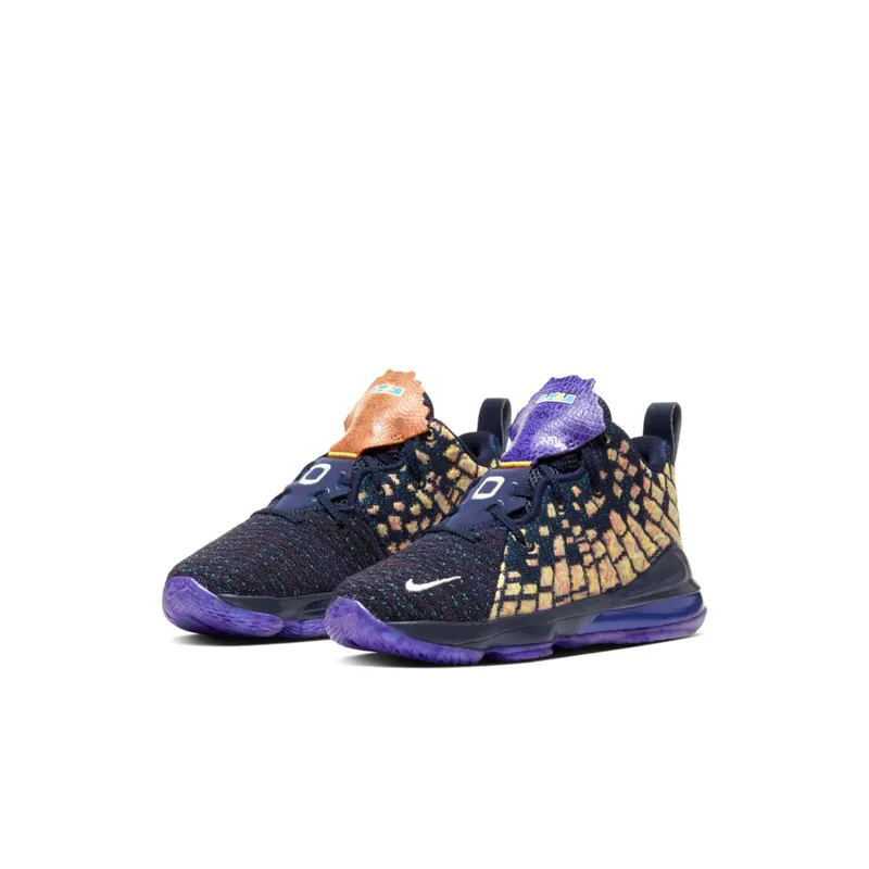 Nike LeBron 17 Monstars (PS) Navy Heather/Multi-Color-Black (CW1037-400)