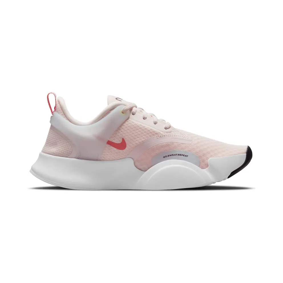 Nike SuperRep Go 2 Training Shoe “Light Soft Pink / Cave Purple / White / Magic Ember” (CZ0612-658)