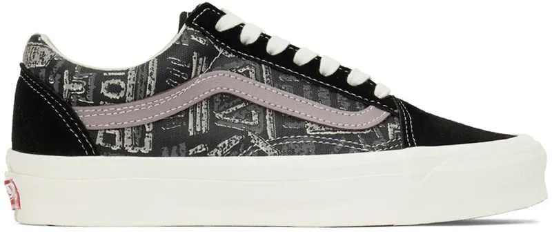 Vans Black & Purple UA OG Old Skool LX (VN0A4P3X92M)