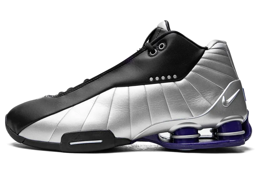 Nike Shox BB4 Black Silver Lapis