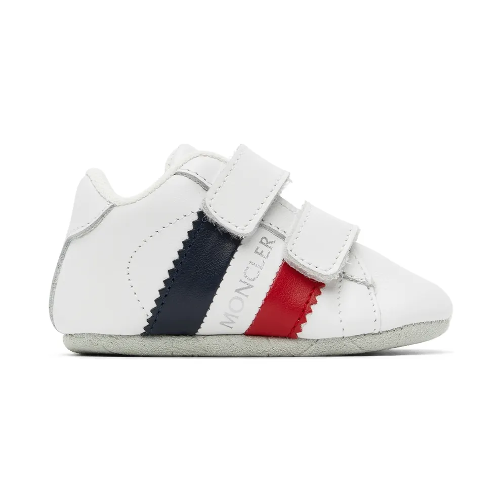 Moncler Enfant Baby White Stripe (H19514M7000001AD1)