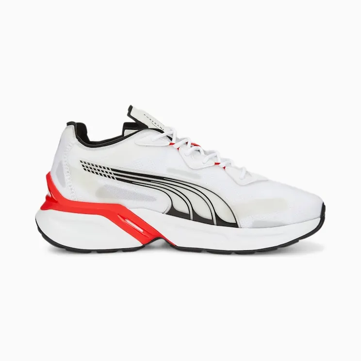 Puma PWRFRAME Aerogram Blaze Wit/Rood (387038-01)