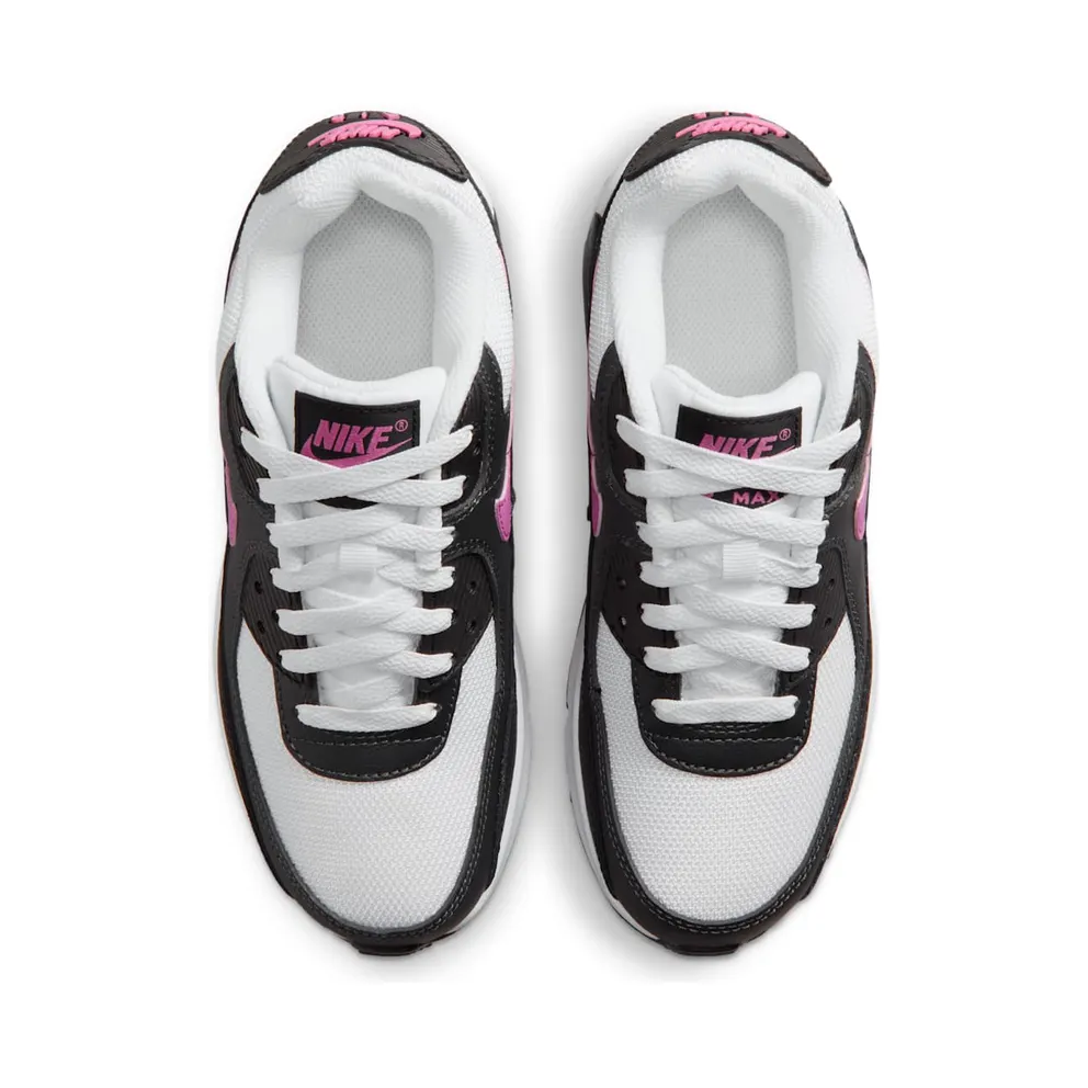 Nike Air Max 90 White/Black/Anthracite/Playful Pink (IQ0098-104)
