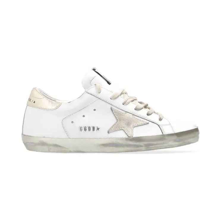 Golden Goose Super-Star White Gold Sparkle (GWF00101.F000316.10272)