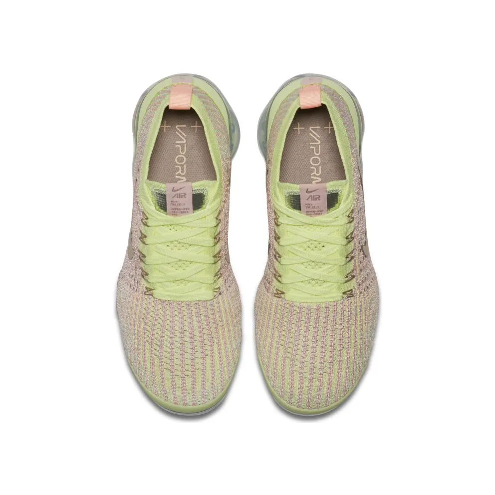 Nike Air VaporMax Flyknit 3 Barely Volt Pink Tint (W) Barely Volt/Diffused Taupe-Pink Tint-Metallic Silver-Pure Platinum (AJ6910-700)