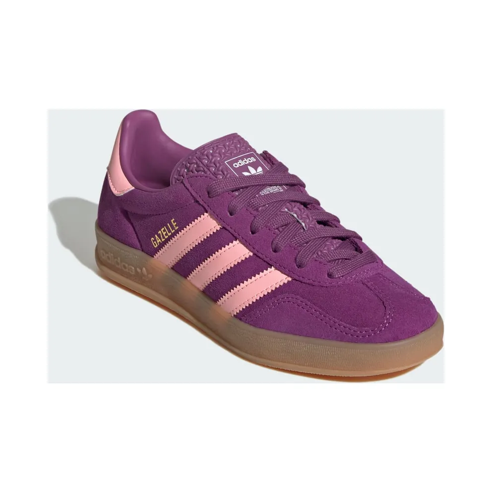 Adidas Gazelle Indoor Kids Rich Mauve / Glow Pink / Cloud White (JP8766)