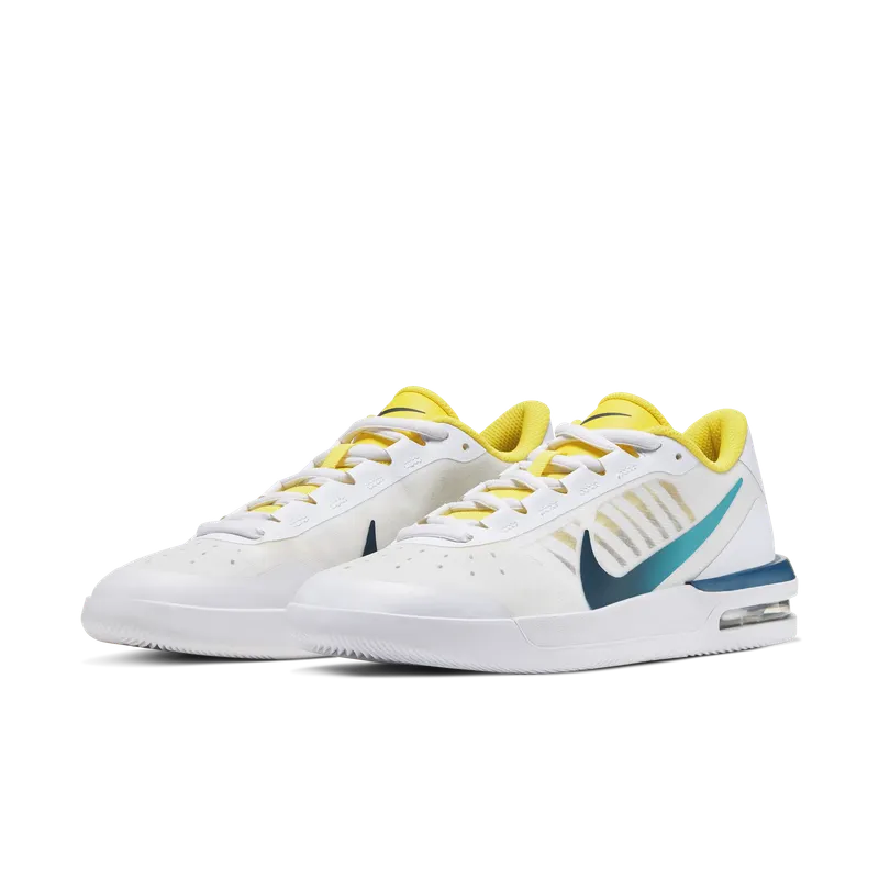 NikeCourt Air Max Vapor Wing MS – White “White / Oracle Aqua / Opti Yellow / Valerian Blue” (CI9838-102)