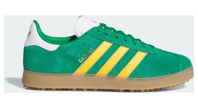 Adidas Gazelle Spikeless Green / Crew Yellow / Cloud White (KJ5428)
