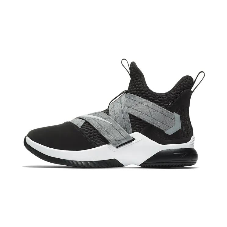 Nike LeBron Zoom Soldier 12 Air Raid “Black / White” (AO4054-004)