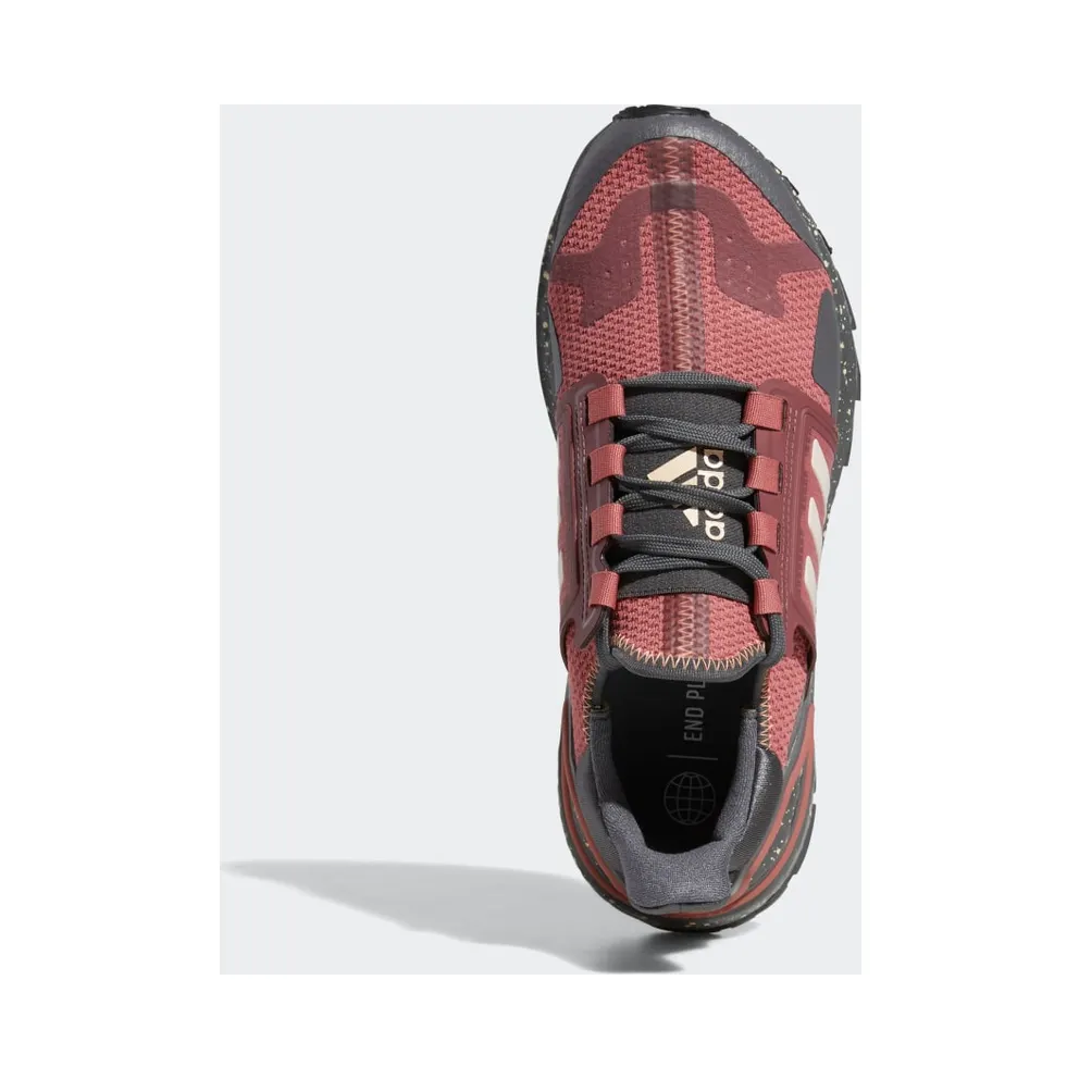 Adidas Ultraboost DNA City Explorer Outdoor Trail Running Sportswear Lifestyle Wonder Red / Bliss Orange / Grey Five (GV8699)