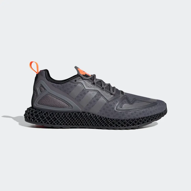 Adidas ZX 2K 4D Grey Four / Core Black / Solar Orange (FY9089)