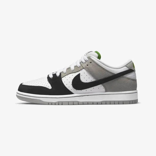 Nike SB Dunk Low Chlorophyll – “Medium Grey / White-chlorophyll-black” (BQ6817-011)