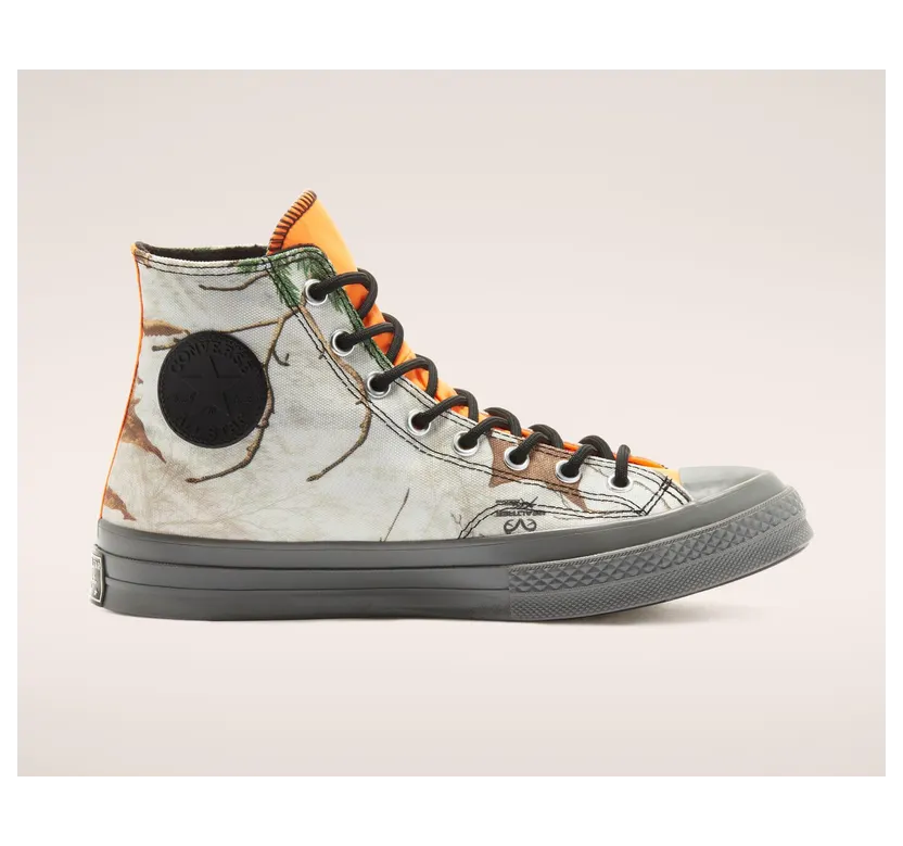 Converse Realtree x Chuck 70 GTX High ‘White’ White/Flash Orange/Egret (169365C)