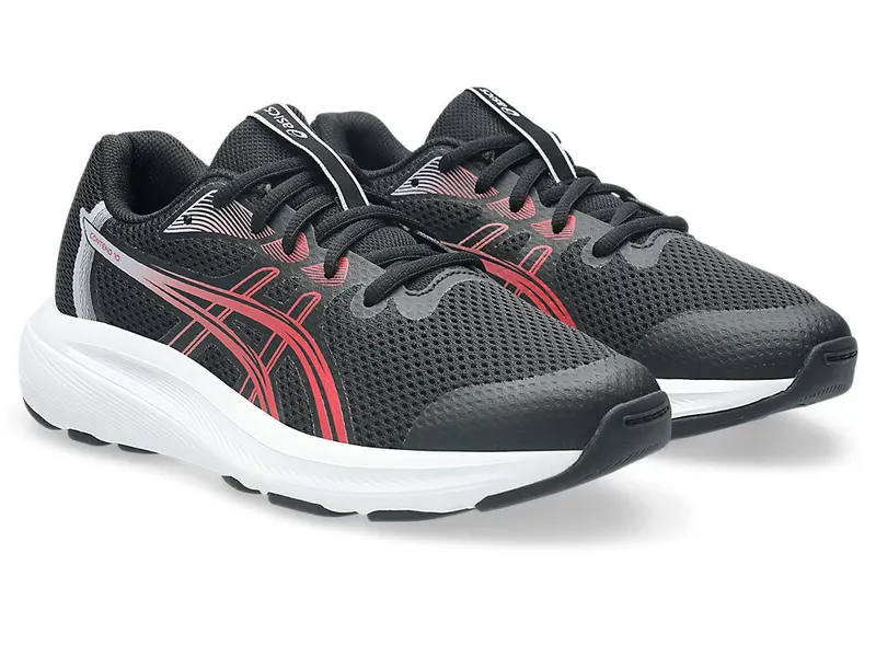 ASICS CONTEND 10 GS “Black / Speed Red” (1014A393-001)
