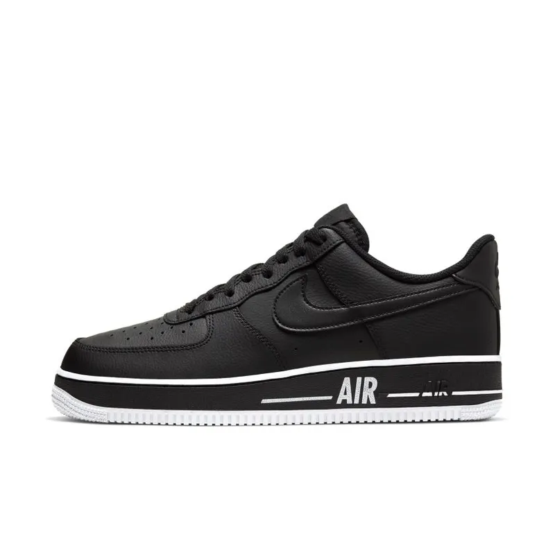 Nike Air Force 1 Low Bold Air Black White Black/White-Black (CJ1393-001)