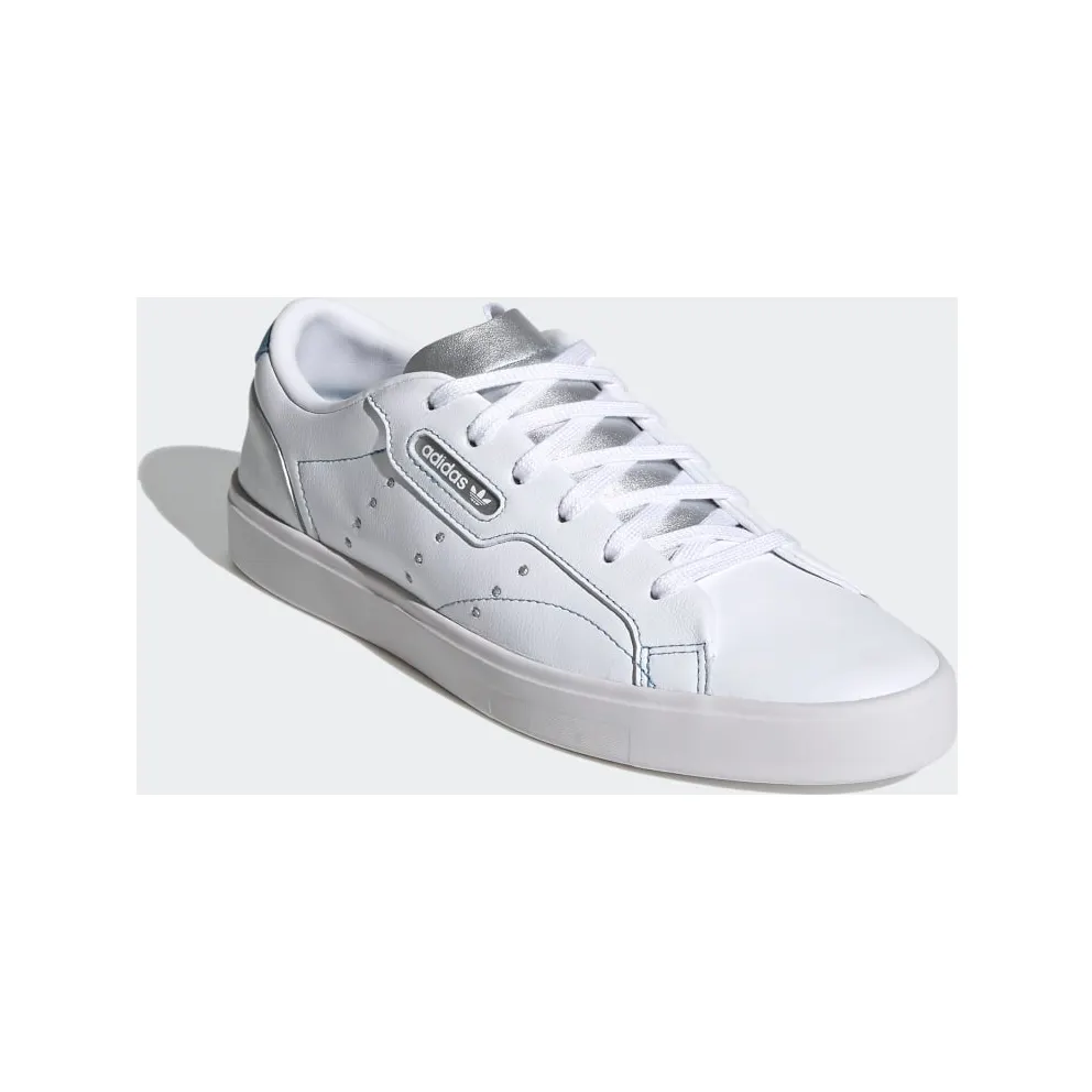 adidas Sleek Cloud White / Silver Metallic / Hazy Blue (FY5055)