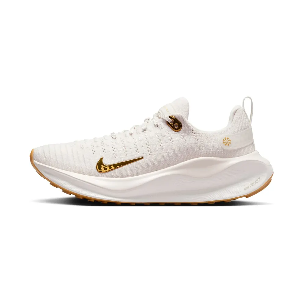 Nike ReactX Infinity Run 4 White Gum Metallic Gold (DR2670-013)