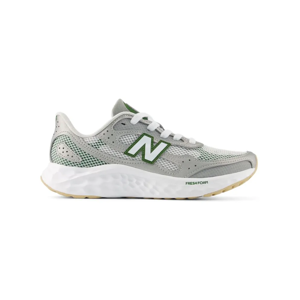 New Balance Fresh Foam Arishi v4 Tiralux Raincloud Silver Metallic Dark Alpine Green (WARISTA4)