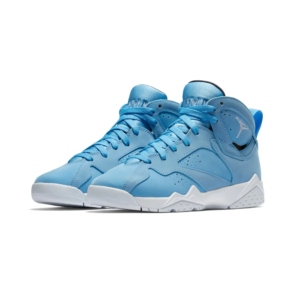 Jordan 7 Retro Pantone 2017 (GS) University Blue/White-Black (304774-400)