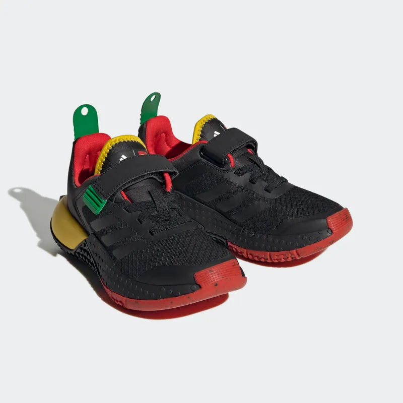 Adidas adidas Sport DNA x LEGO®Lifestyle Elastic Lace and Top Strap Core Black / Core Black / Red (HQ1311)