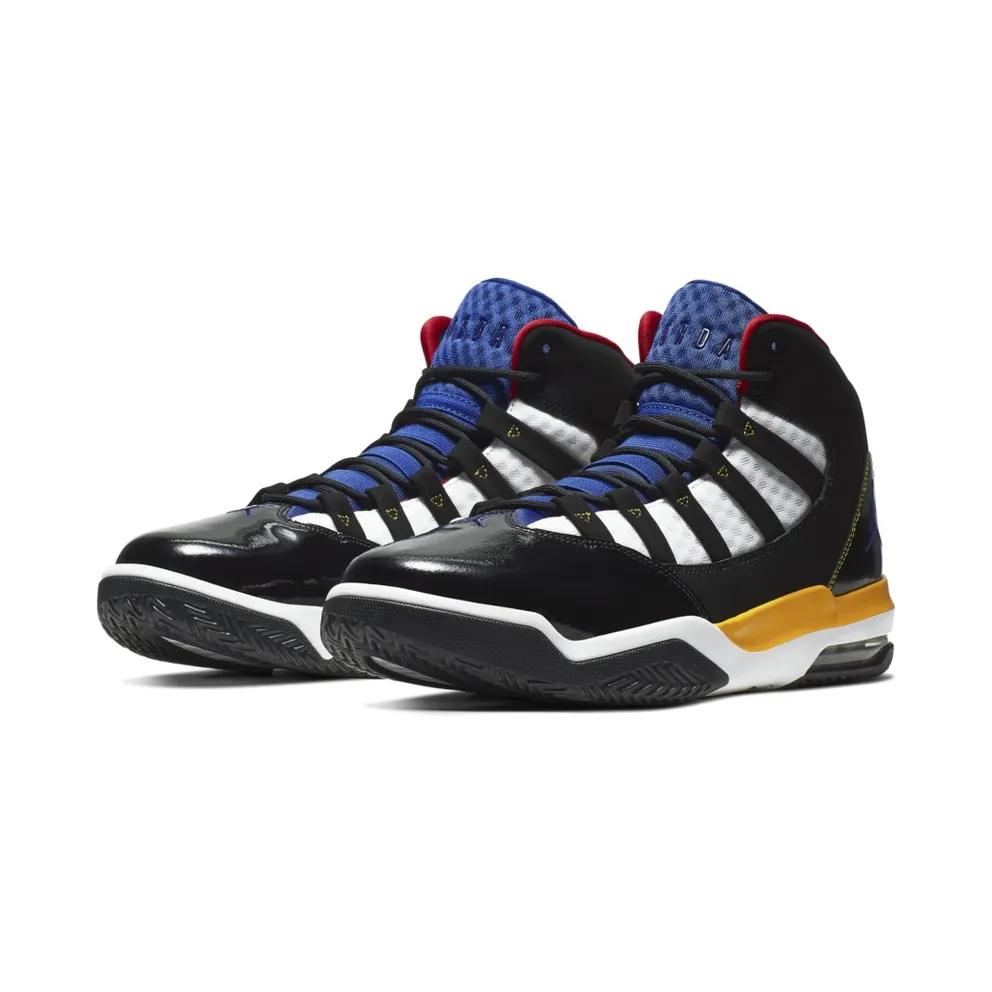 Jordan Max Aura Rivals Black/White-Rush Blue-Court Purple (CQ9451-001)