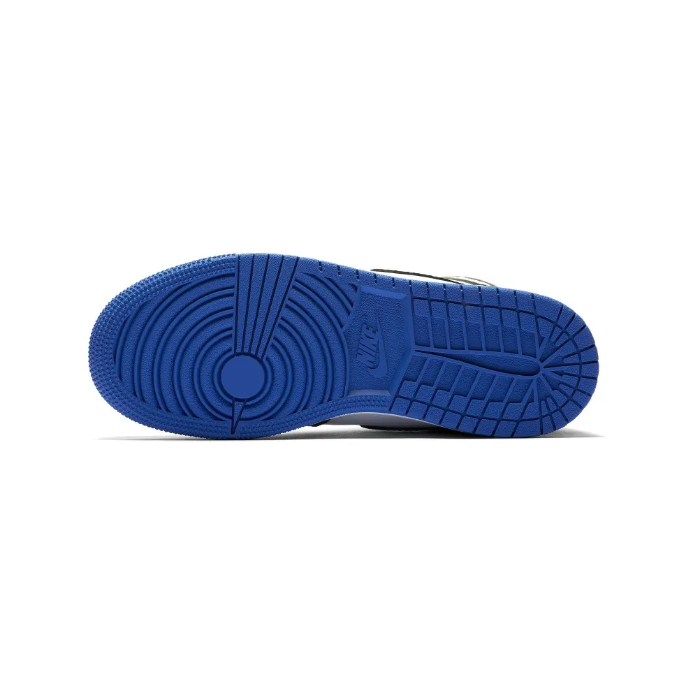 Jordan 1 Retro High Royal Toe (GS) Black/White-Game Royal-Black (575441-041)