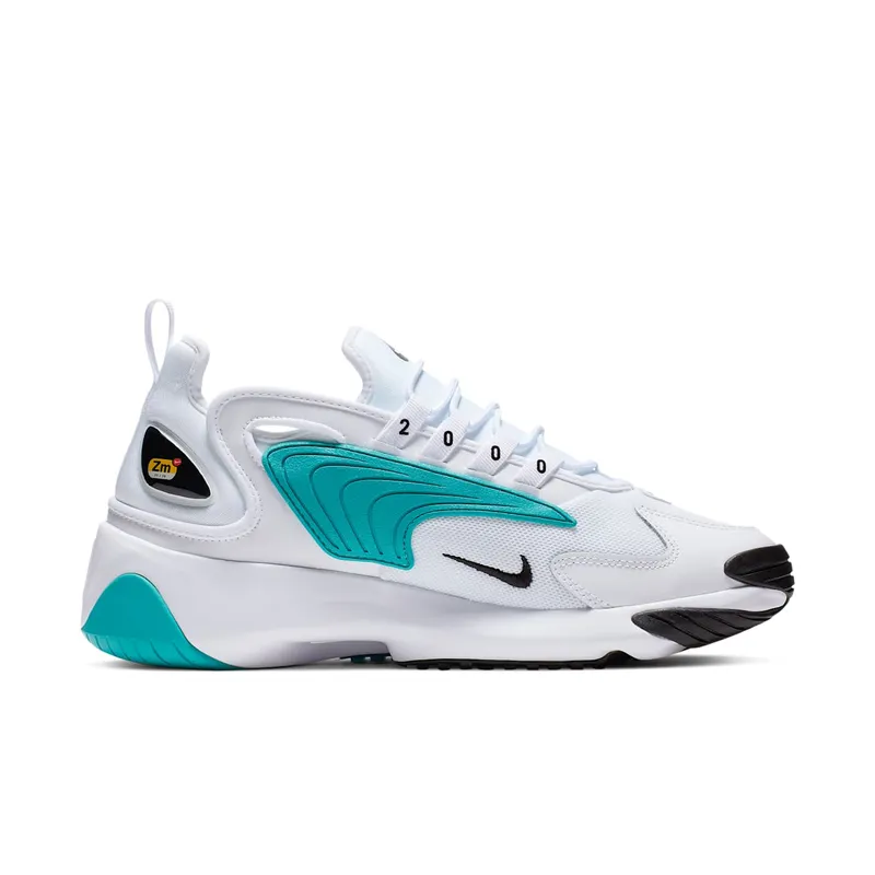 Nike Zoom 2K White White/Teal Nebula-Black (AO0269-106)