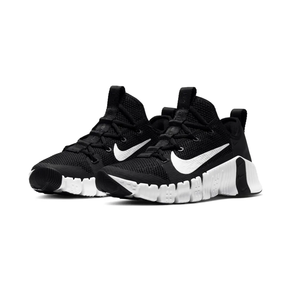 Nike Free Metcon 3 Black White (W) Black/Volt/White (CJ6314-010)