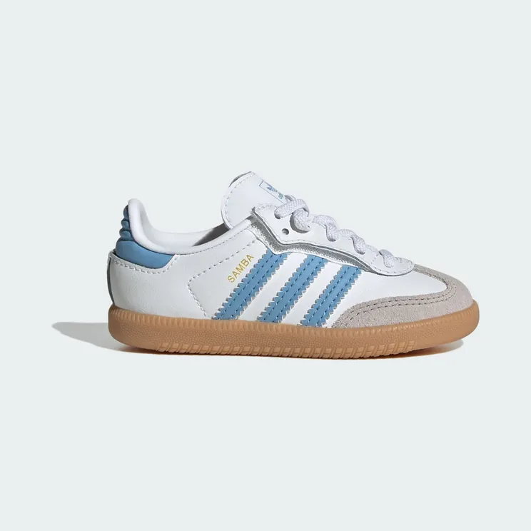 adidas Samba OG Comfort Closure Cloud White Ash Blue Gum (JQ3189)